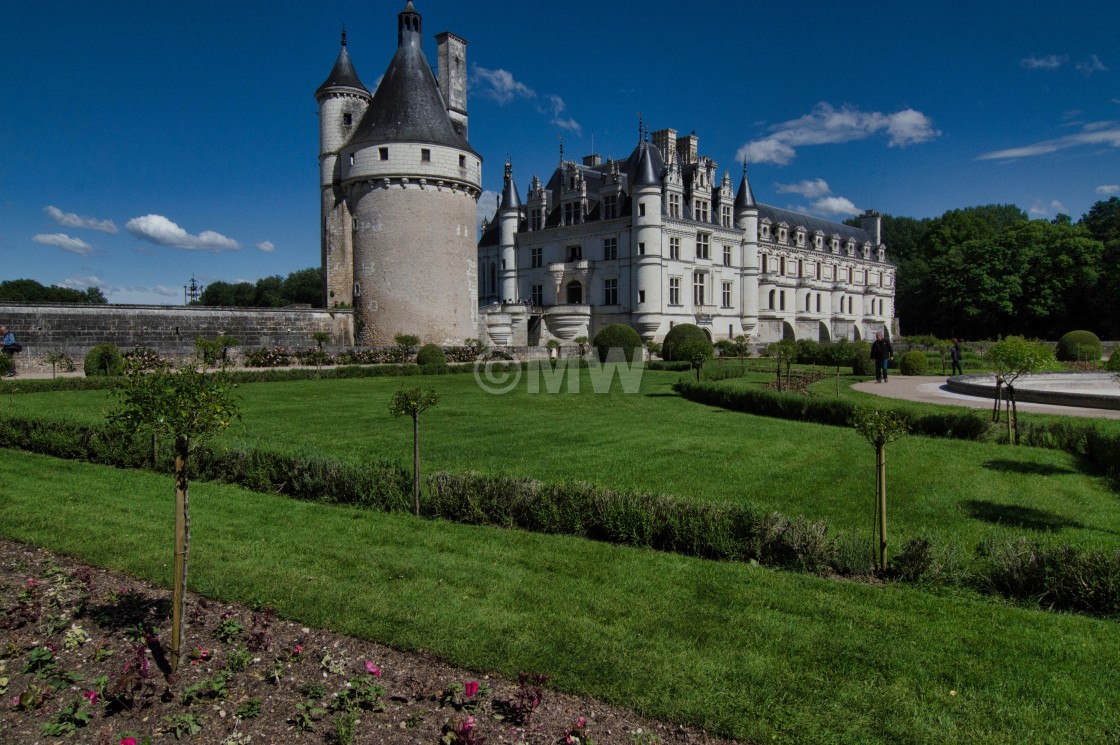 "Chateau de Chenonceau" stock image