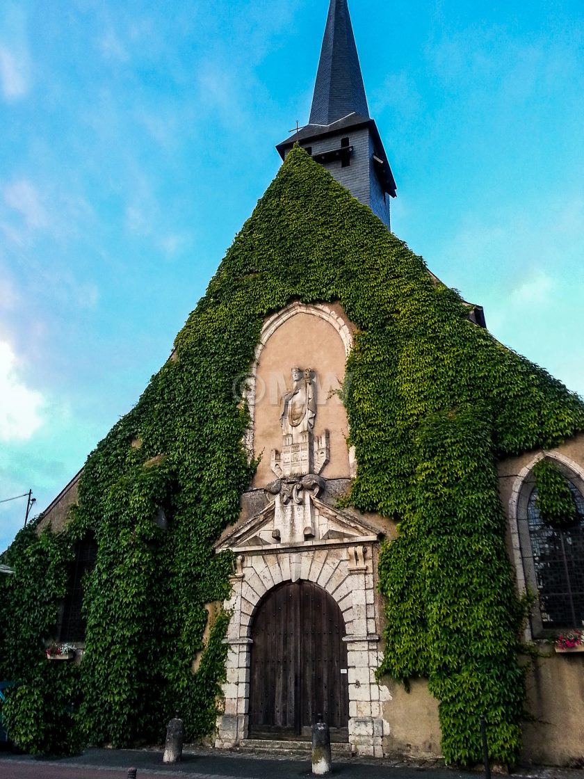 "Saint-Ythier Collegiate Church, Sully-sur-Loire" stock image