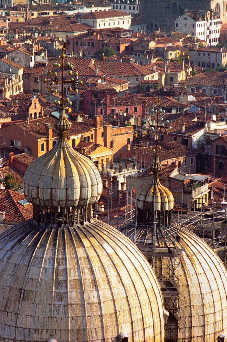 "Doge's Palace domes" stock image