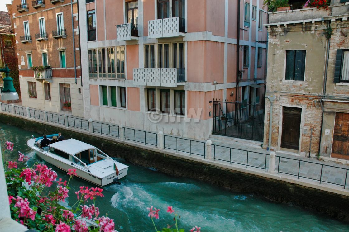 "Rio della Fornace" stock image