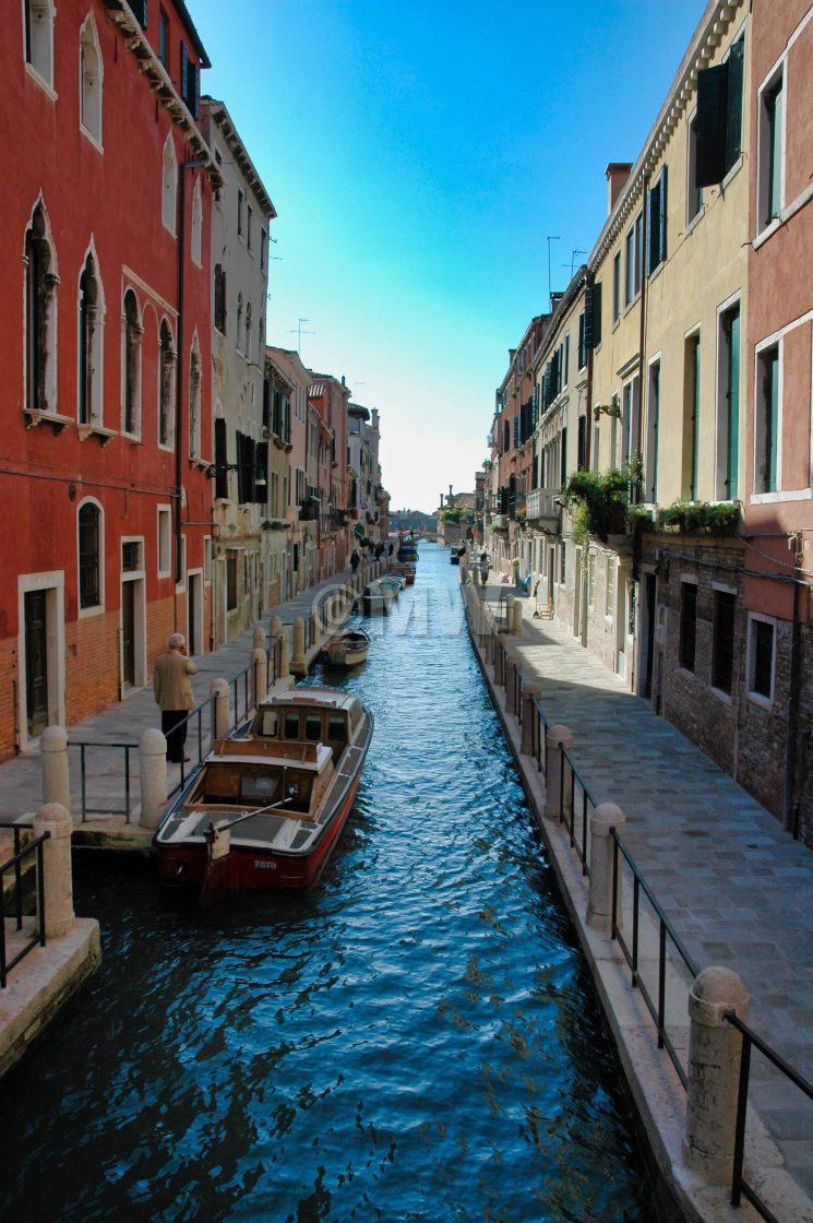 "Rio della Fornace" stock image