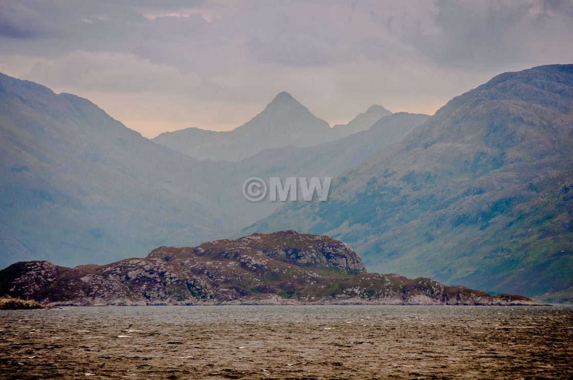 "Skye mountains" stock image