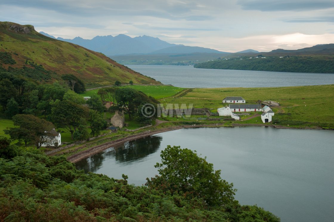 "Skye landscape" stock image