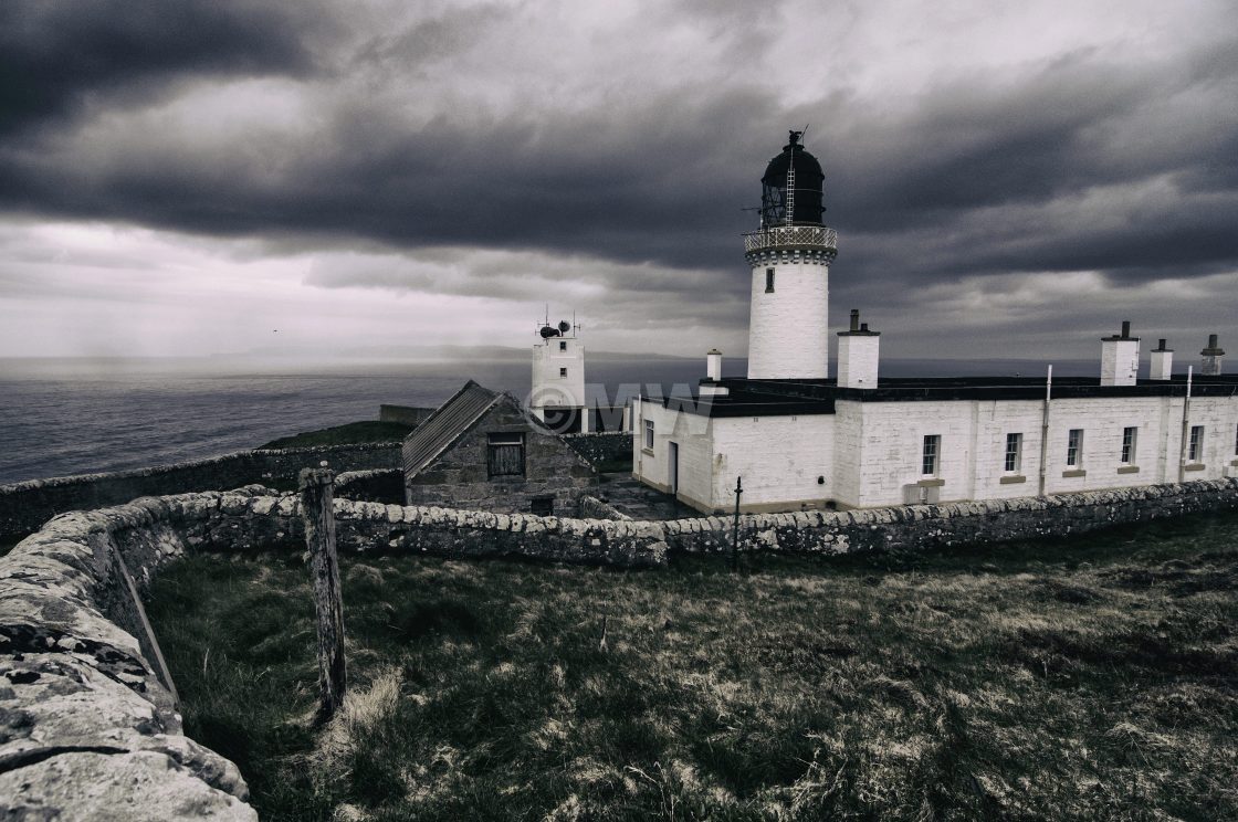 "Dunnet Head Lighthouse" stock image