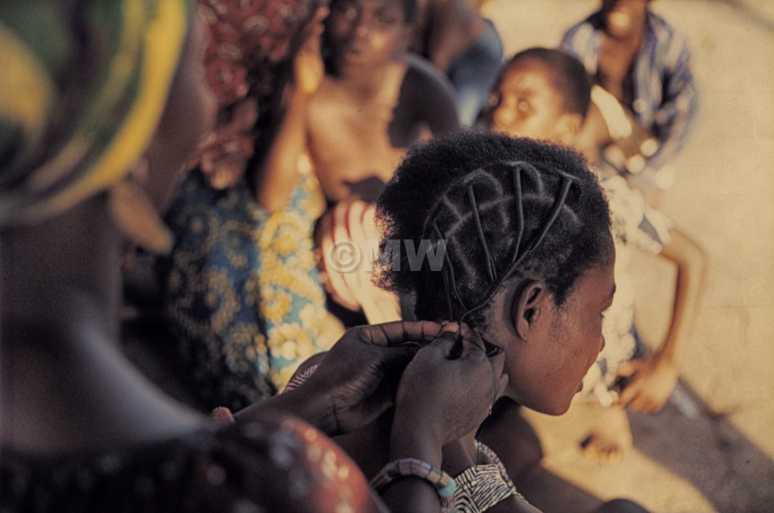 "Accra Hairdressing" stock image