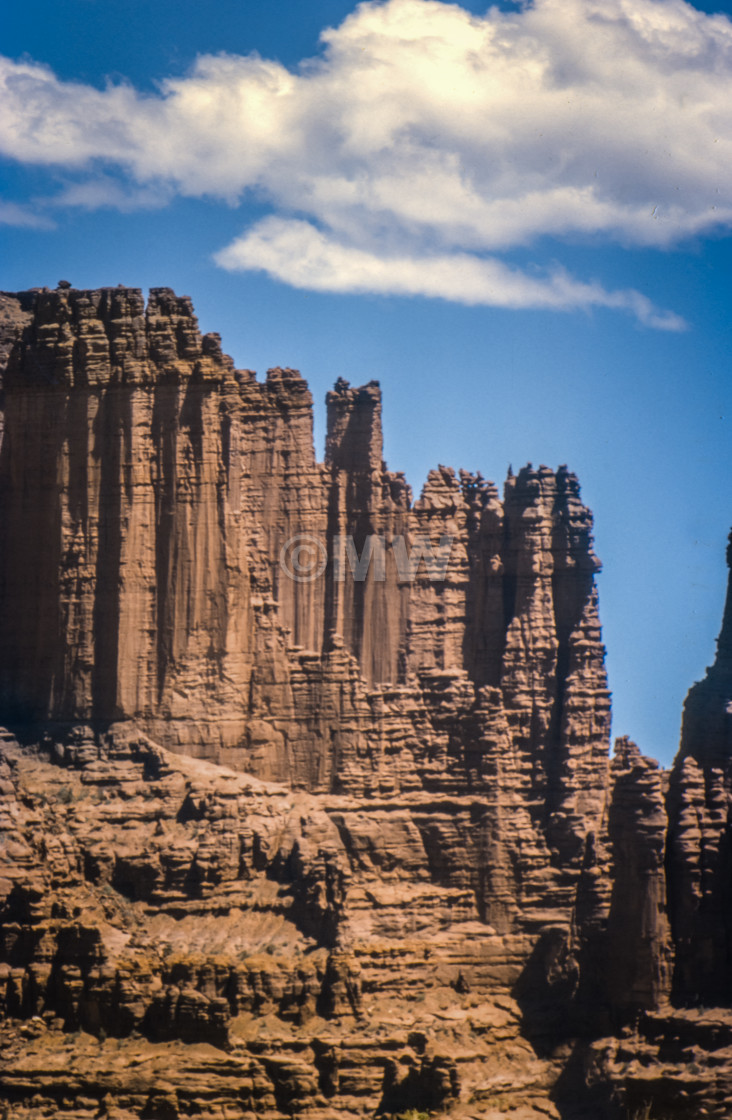 "Fisher Towers, Utah" stock image