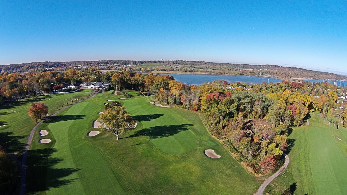 "Engineers Country Club (aerial)" stock image