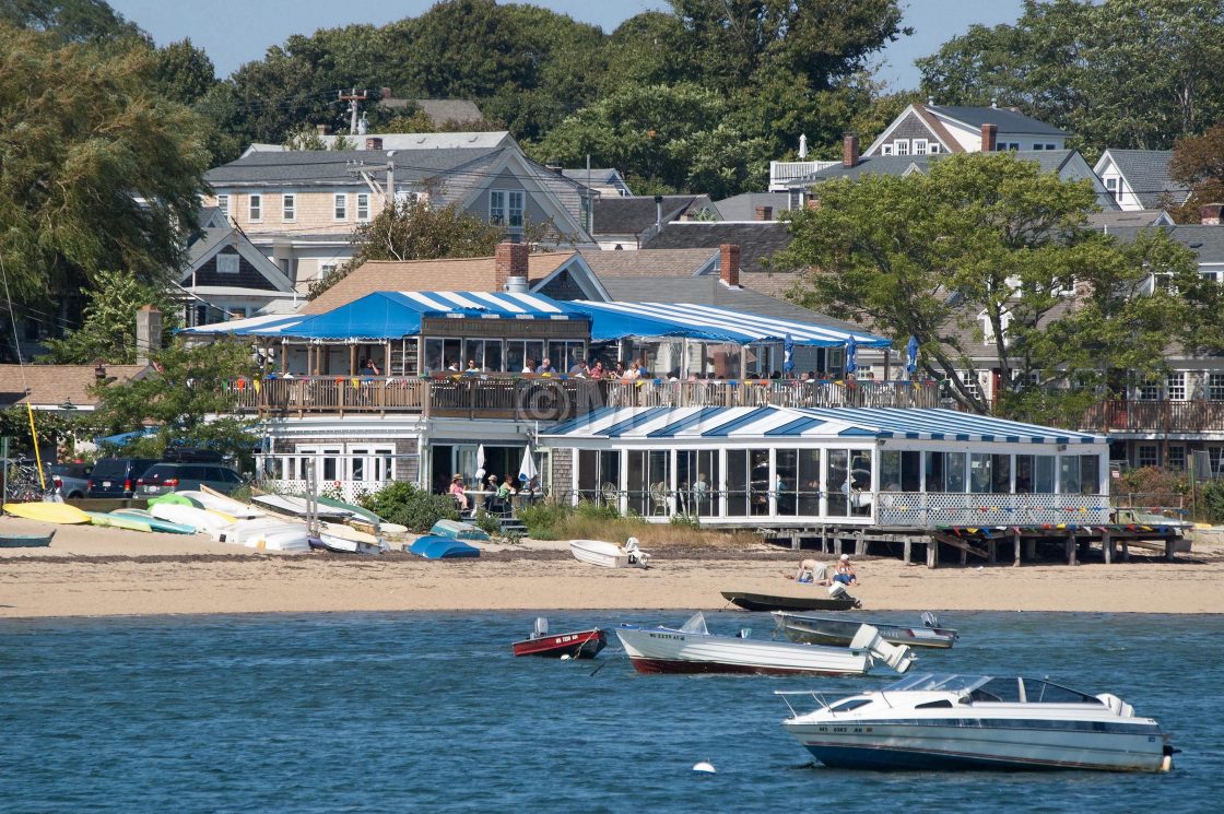 "Beach-side Restaurant" stock image