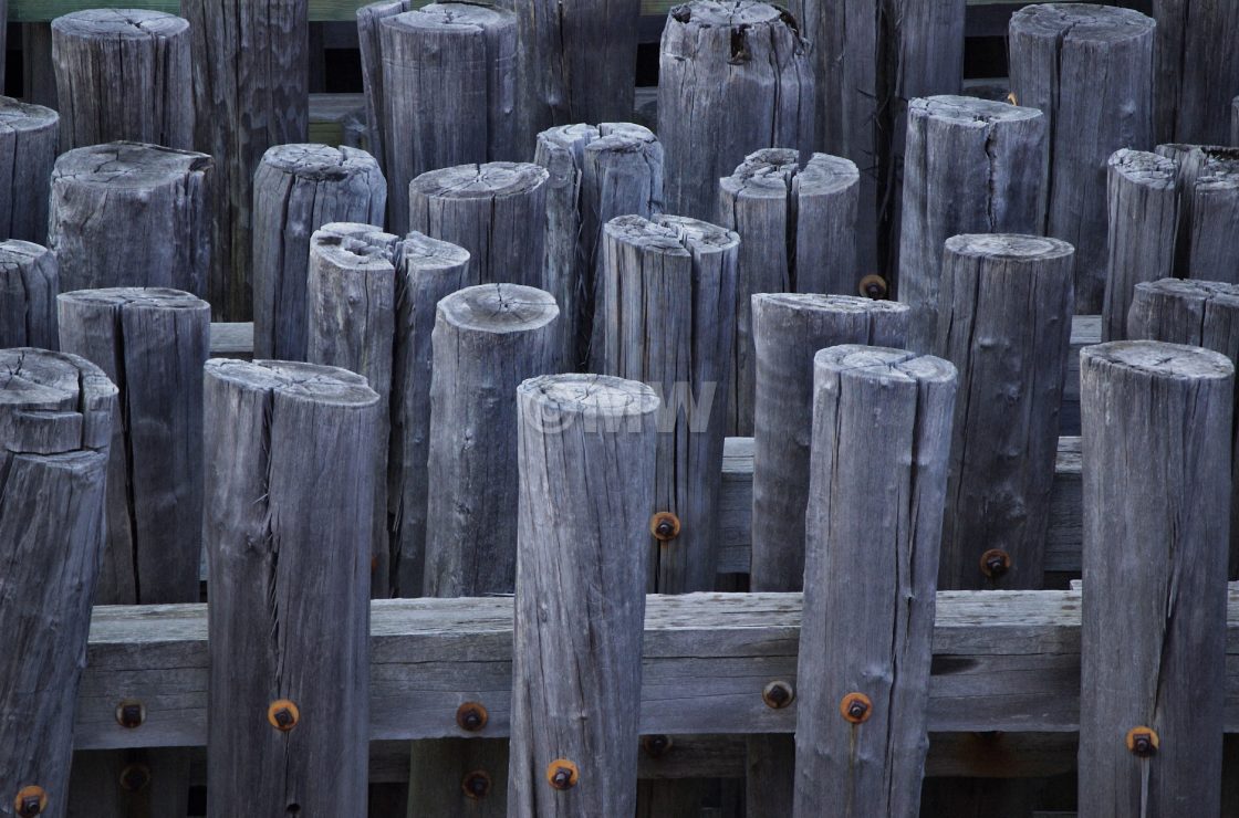 "Pilings" stock image