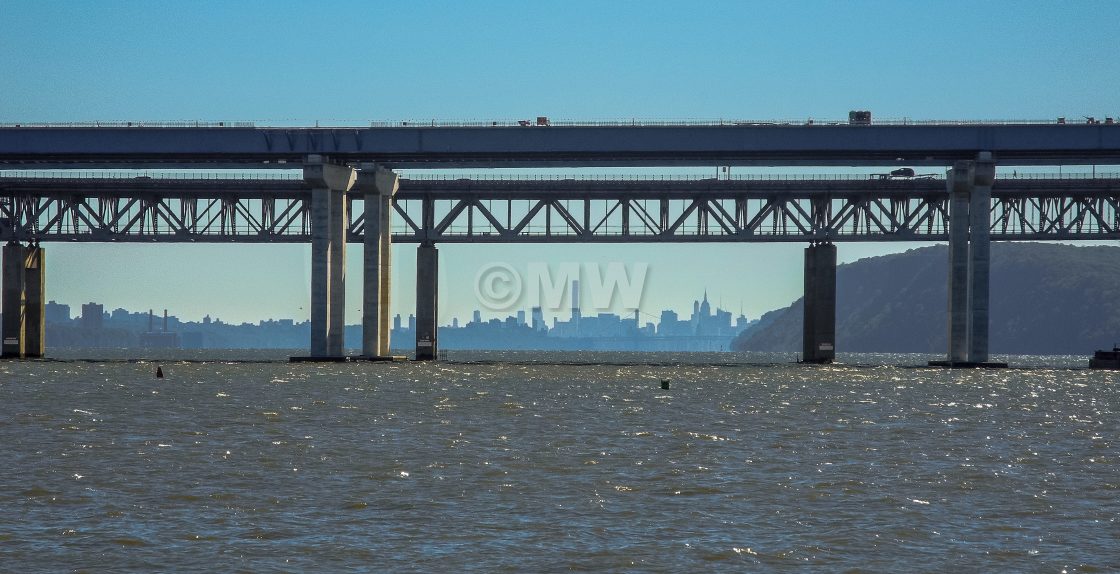 "Tappan Zee to Manhattan" stock image