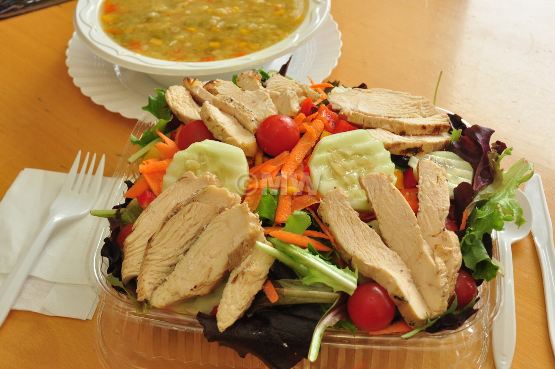 "Chicken Salad" stock image