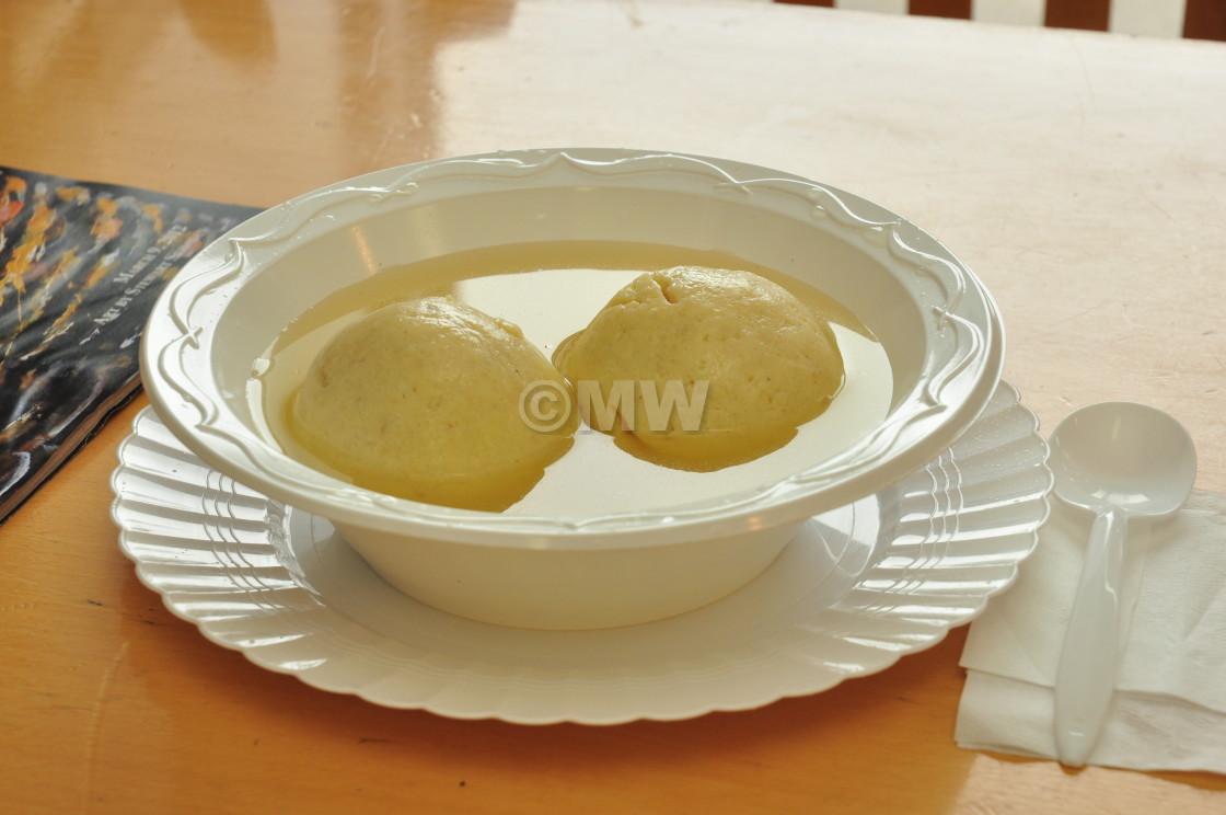 "Matzoh Ball Soup" stock image