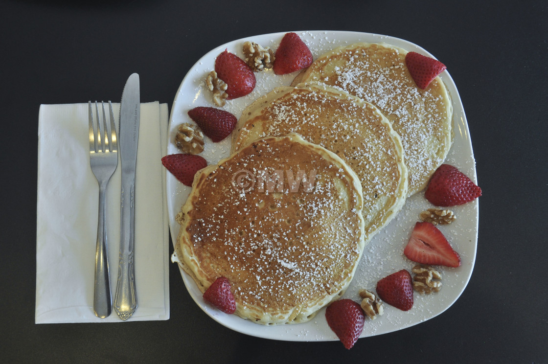 "Pancakes" stock image