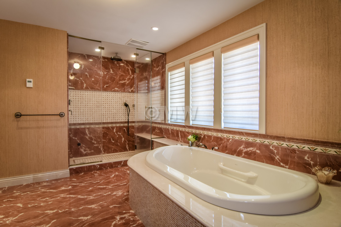 "21 Master Bathroom" stock image