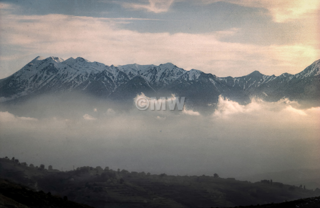 "Mountains near Sparta" stock image