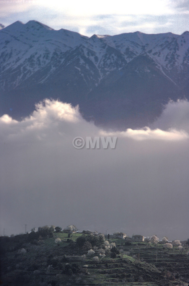 "Mountains near Sparta" stock image