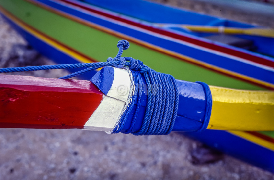 "Jukung boat detail" stock image