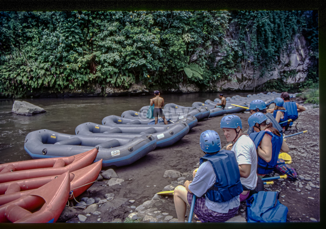 "Ayung River rafting 2" stock image