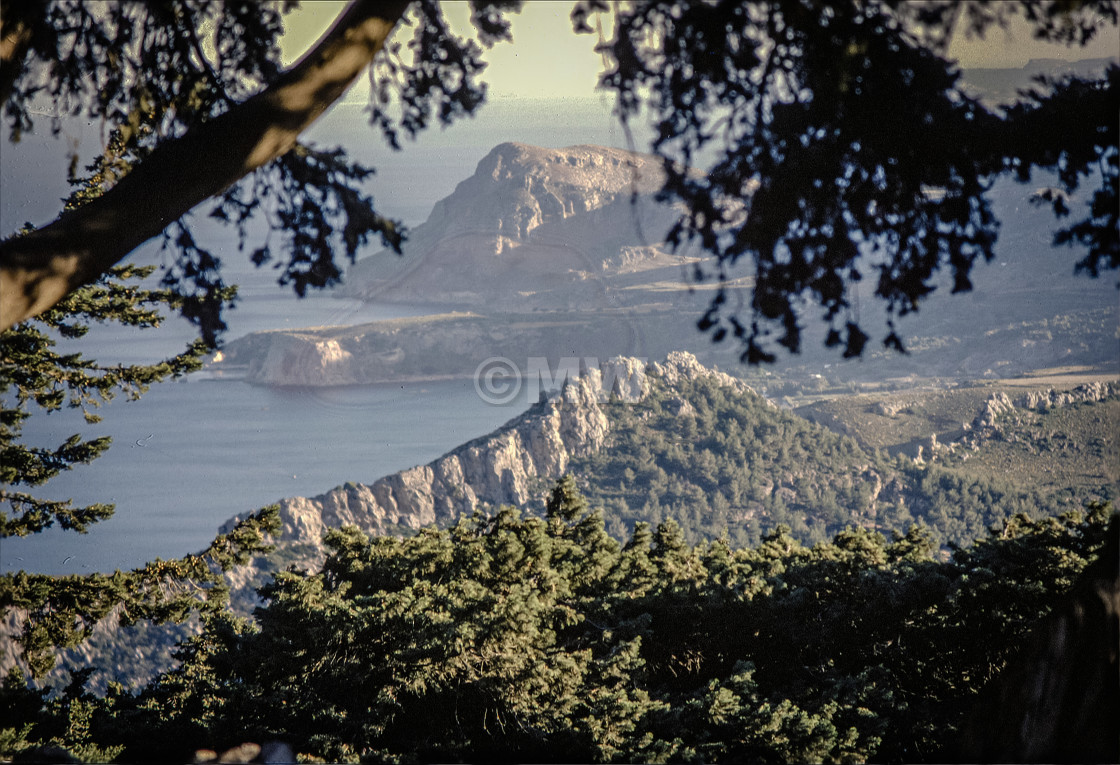 "Rodos (Rhodes) coast" stock image