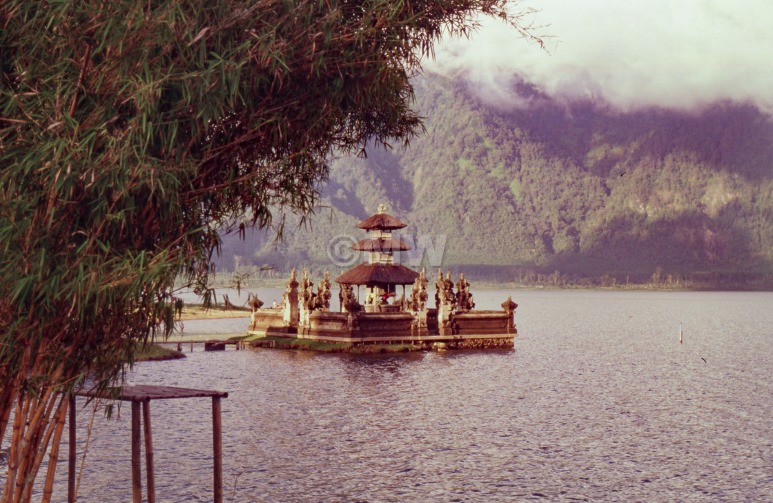 "Pura (temple) Ulu Danau" stock image