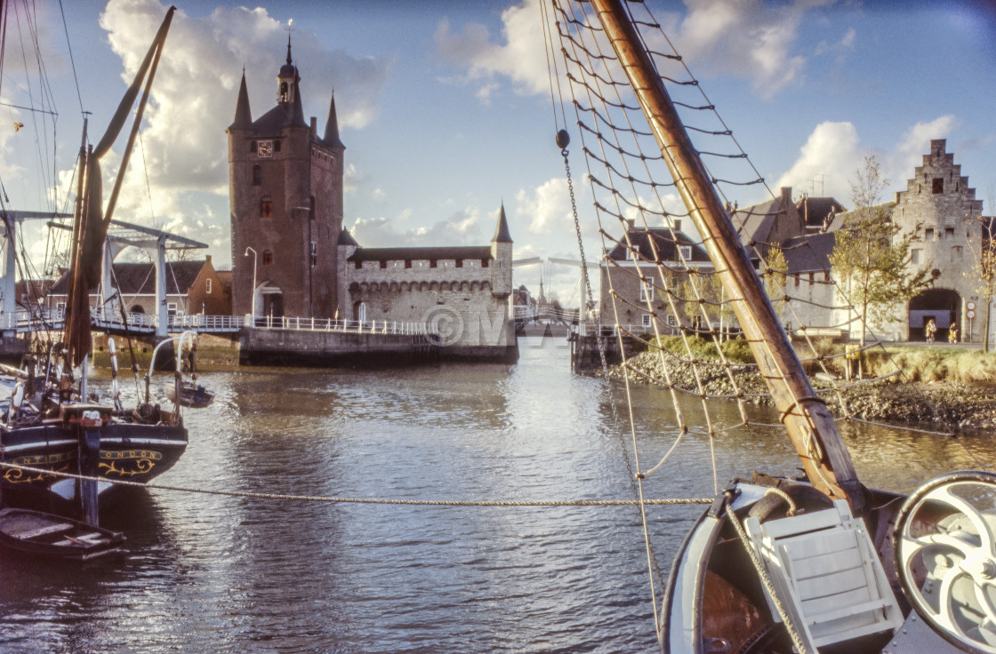 "Zierikzee harbor entrance" stock image