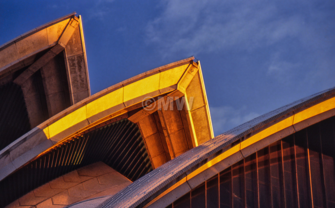 "Sydney Opera House detail" stock image