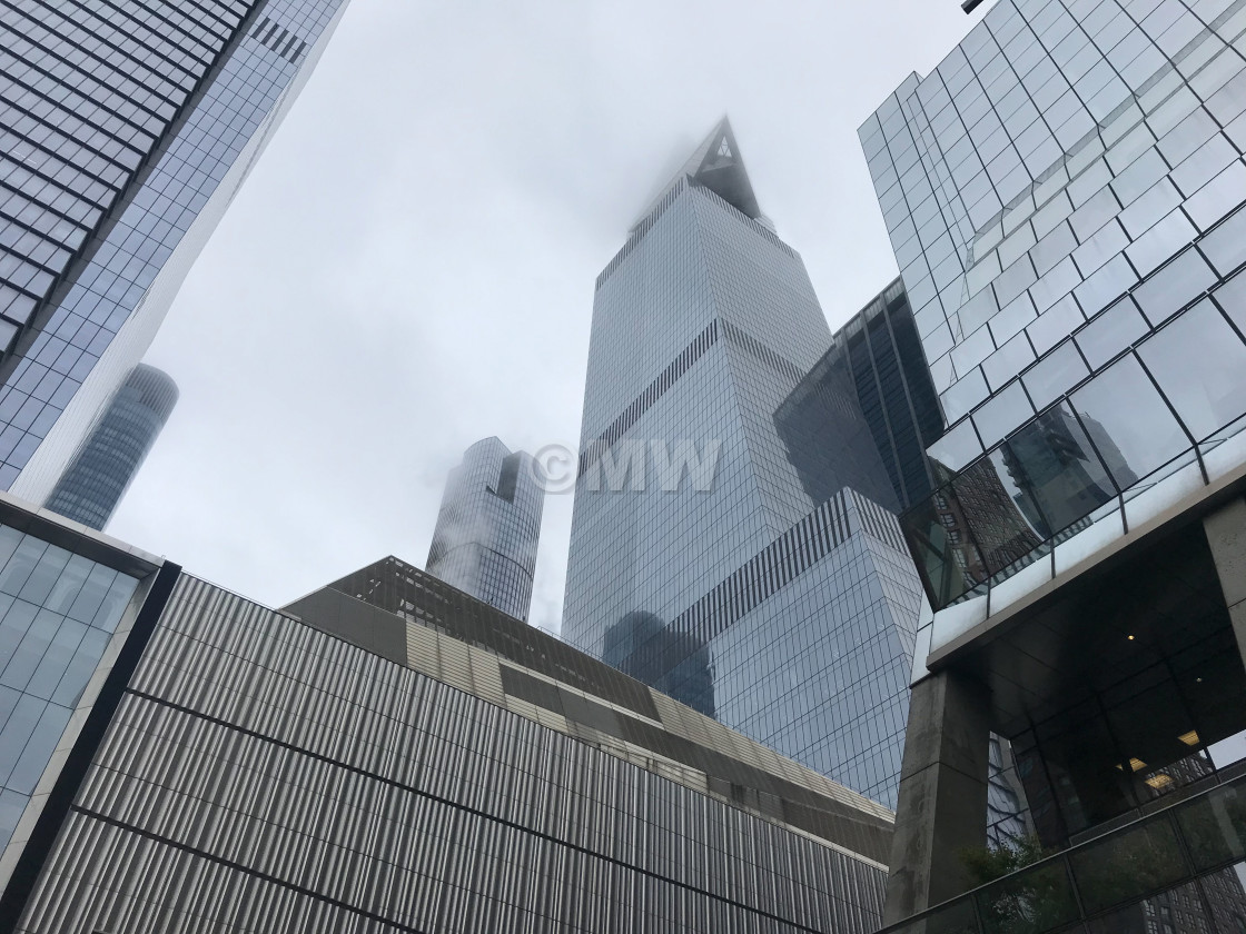 "Hudson Yards skyscrapers" stock image