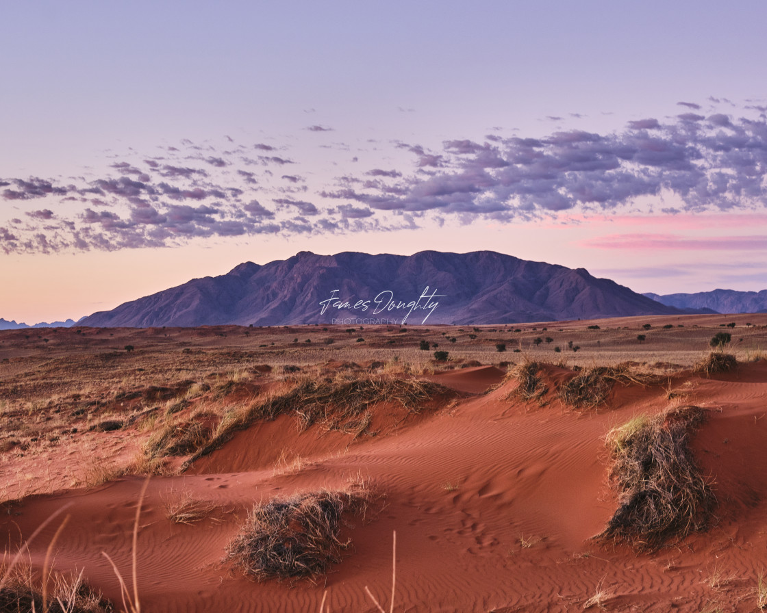 "Desert Mountain Namibia" stock image