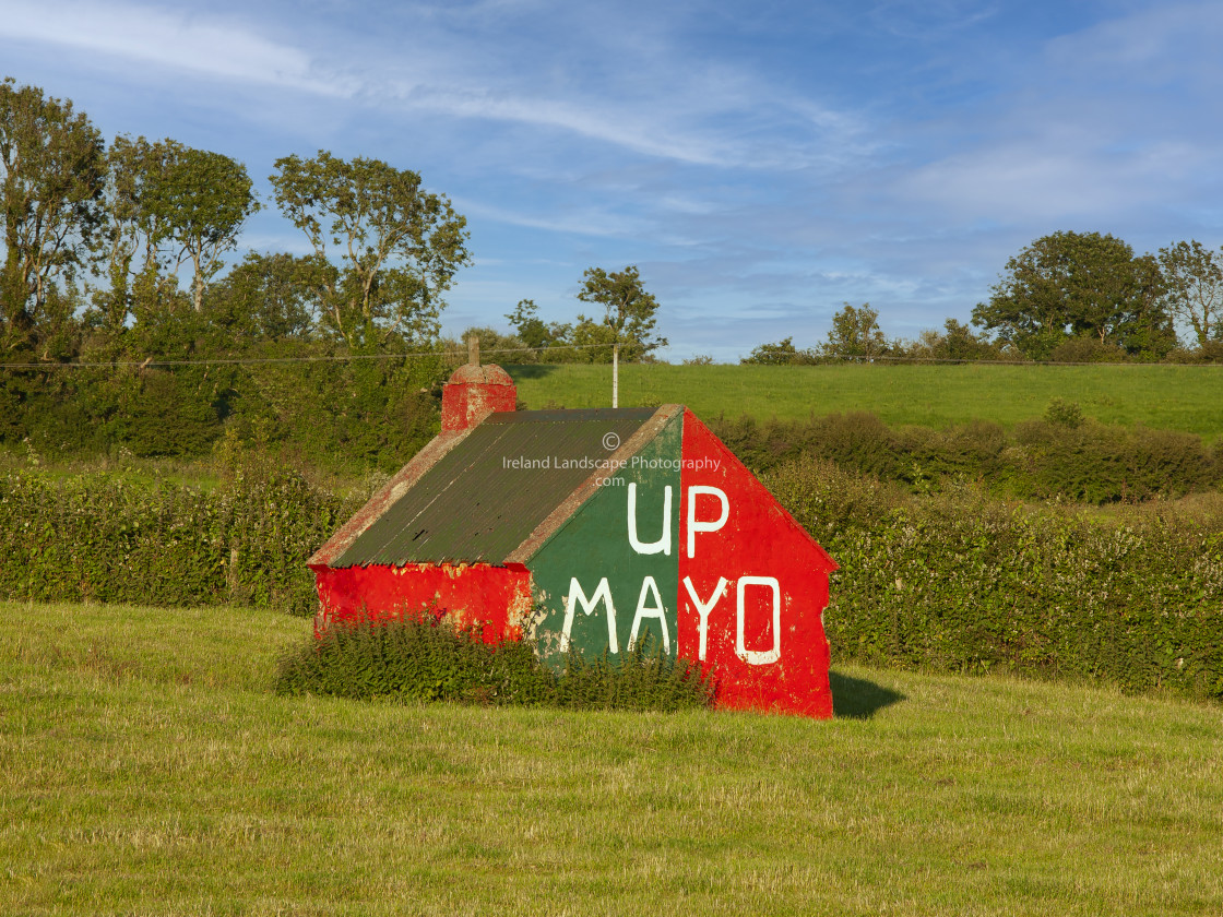 "Mayo Colours House" by Ireland Landscape Photography - £34.00 "Mayo Colours House" stock image