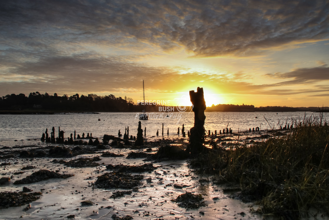 "Kyson Hill Sunrise" stock image