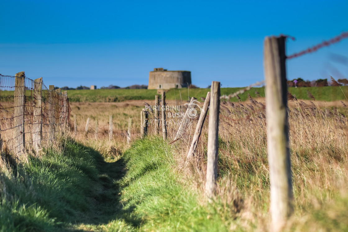 "Spring morning in Shingle Street" stock image