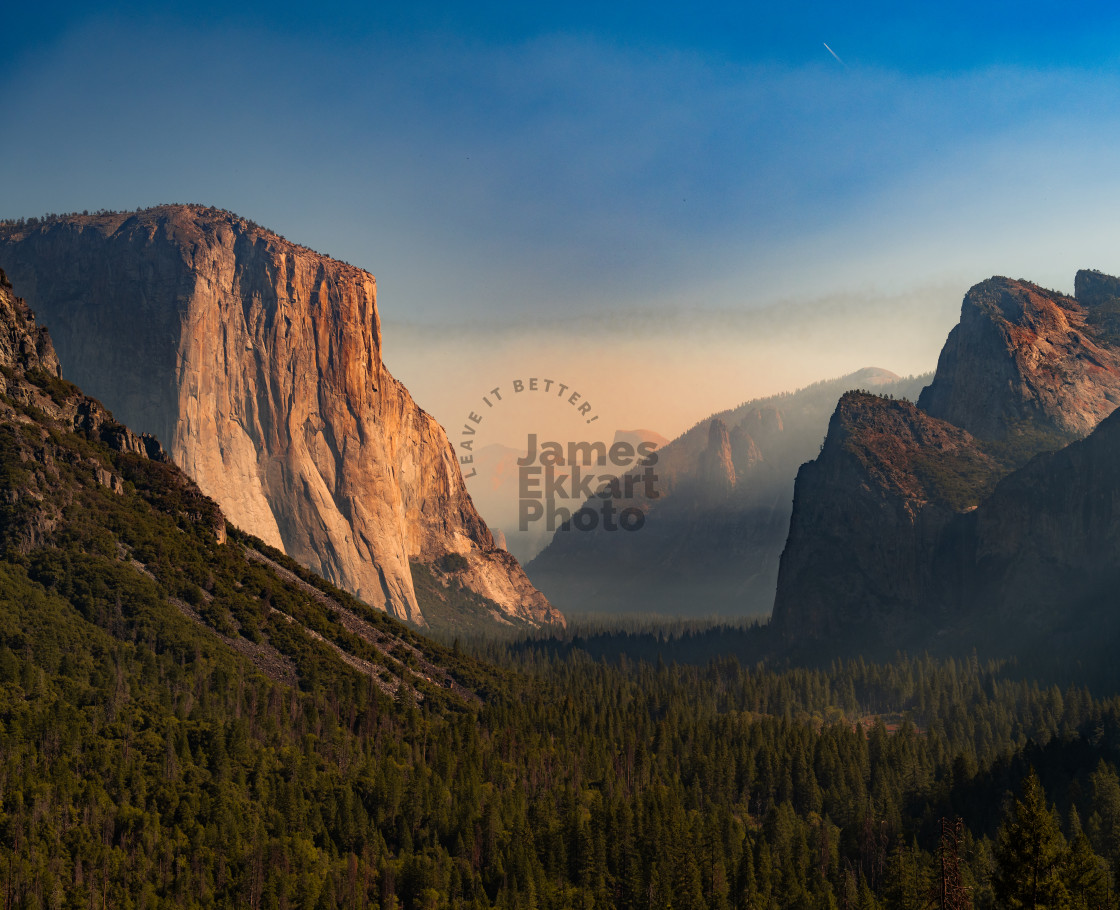 "Yosemite for Miles" stock image