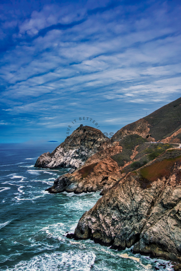 "Devil's Slide" stock image