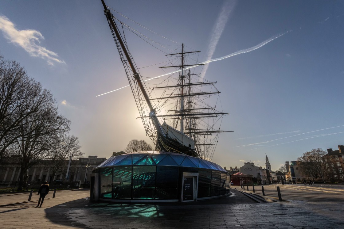 "The Cutty Sark" stock image