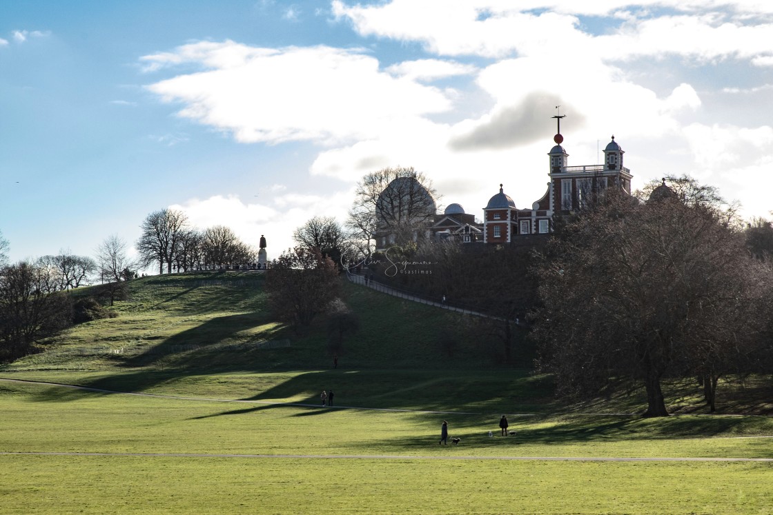 "The Royal Observatory .Greenwich London" stock image