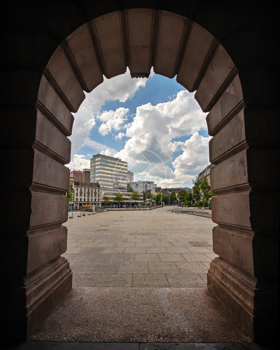 "Silent City" stock image