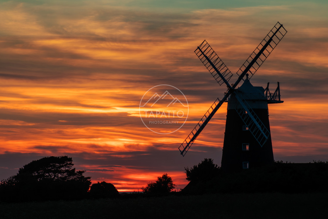 "The Tower Windmill 1" stock image