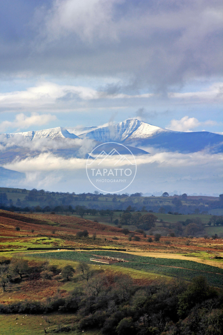 "Pen Y Fan, Wales" stock image