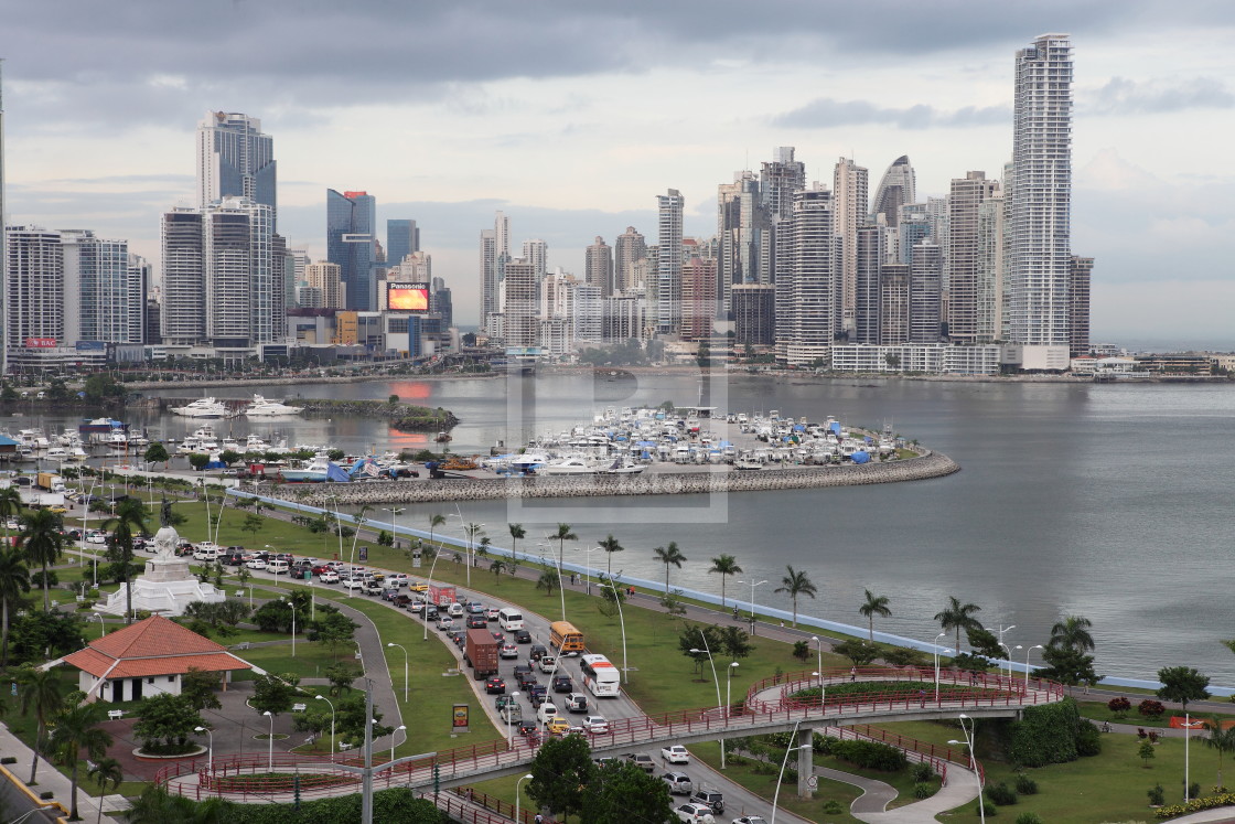 "bahía de panamá" stock image