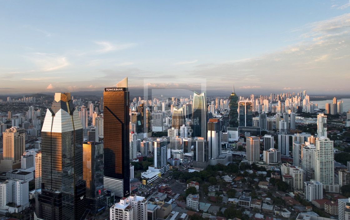 "Area Bancaria Panama" stock image