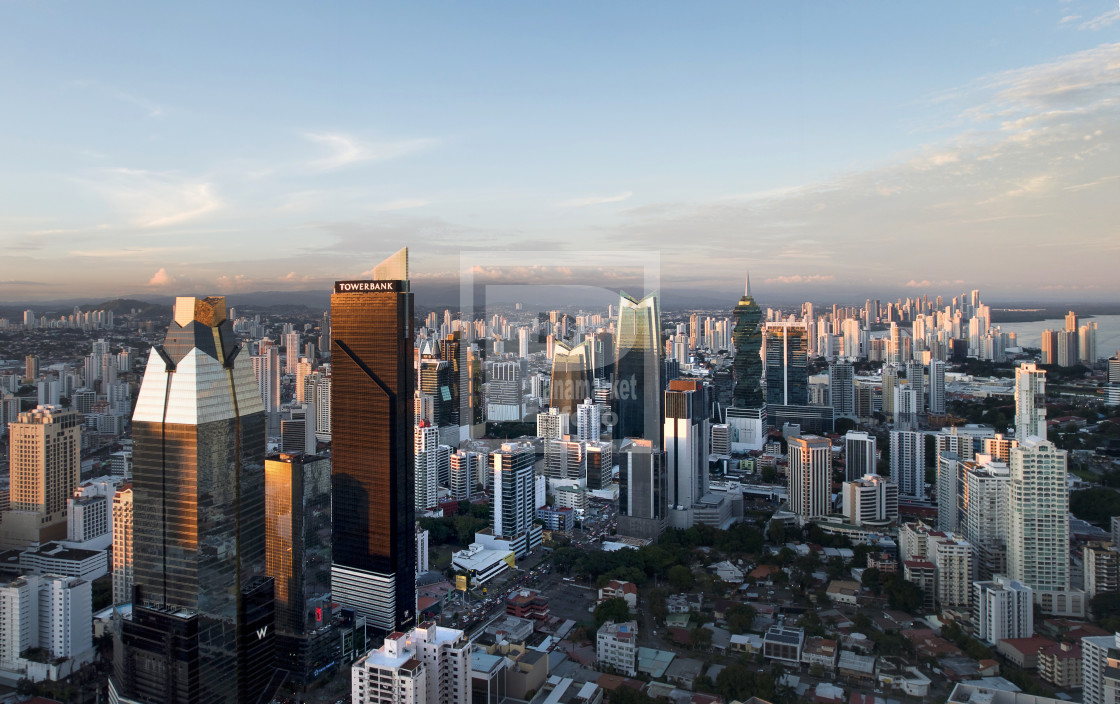 Banco Exterior' building in Avenida Balboa, Panama City. Panama, Stock  Photo, Picture And Rights Managed Image. Pic. B33-622973