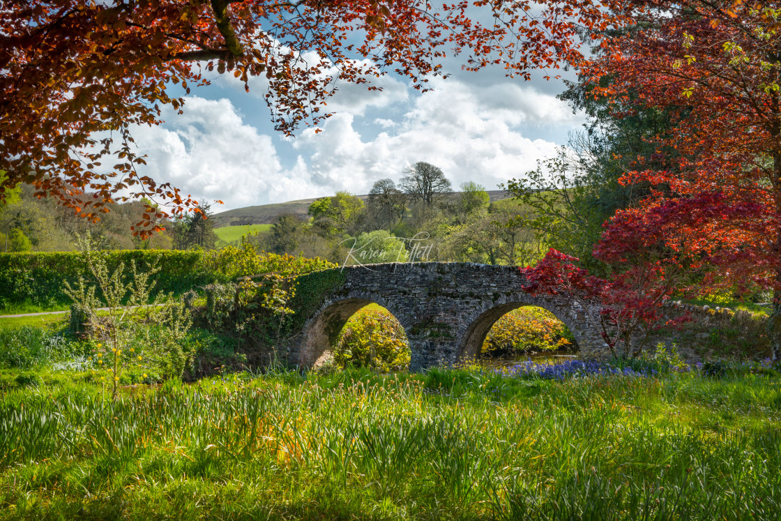 "Lorna Doone View" stock image