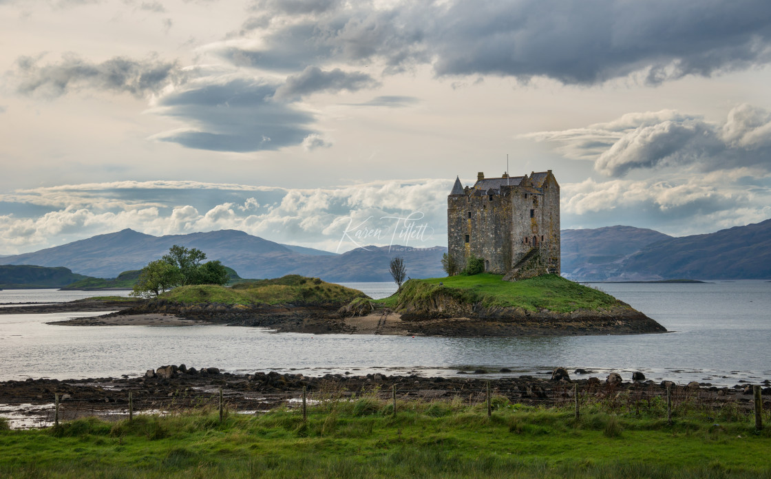 "Castle Stalker" stock image