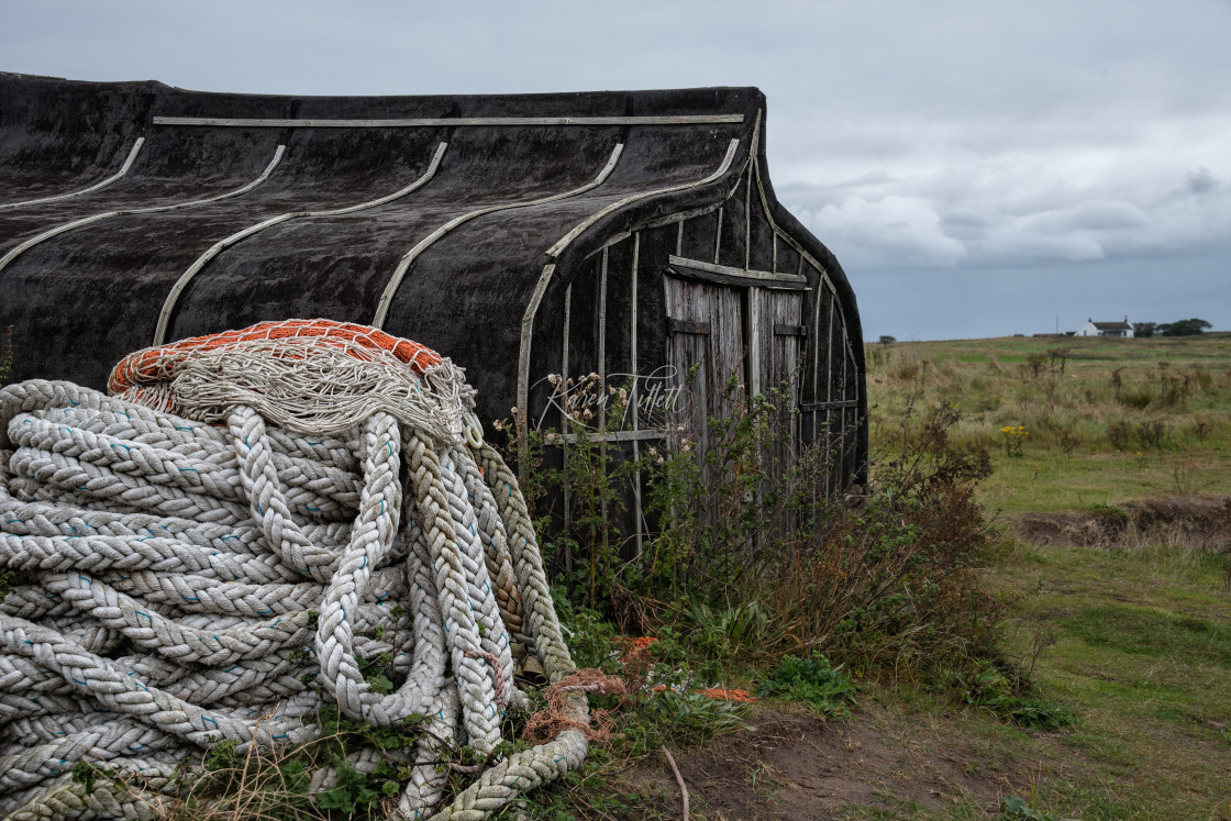 "Holy Island" stock image