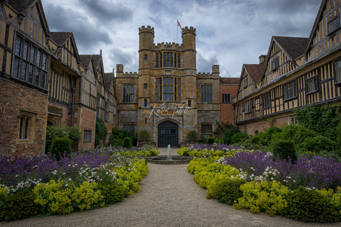 "Coughton Court" stock image