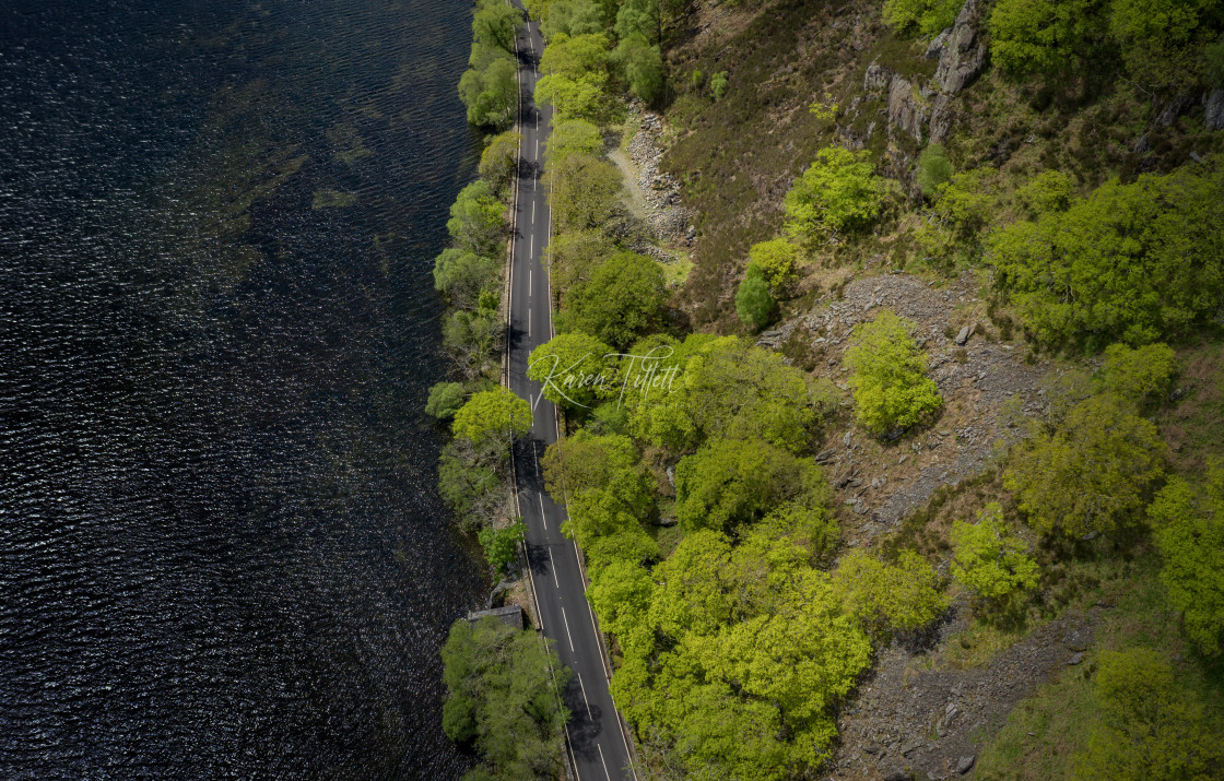 "Road Aerial View" stock image