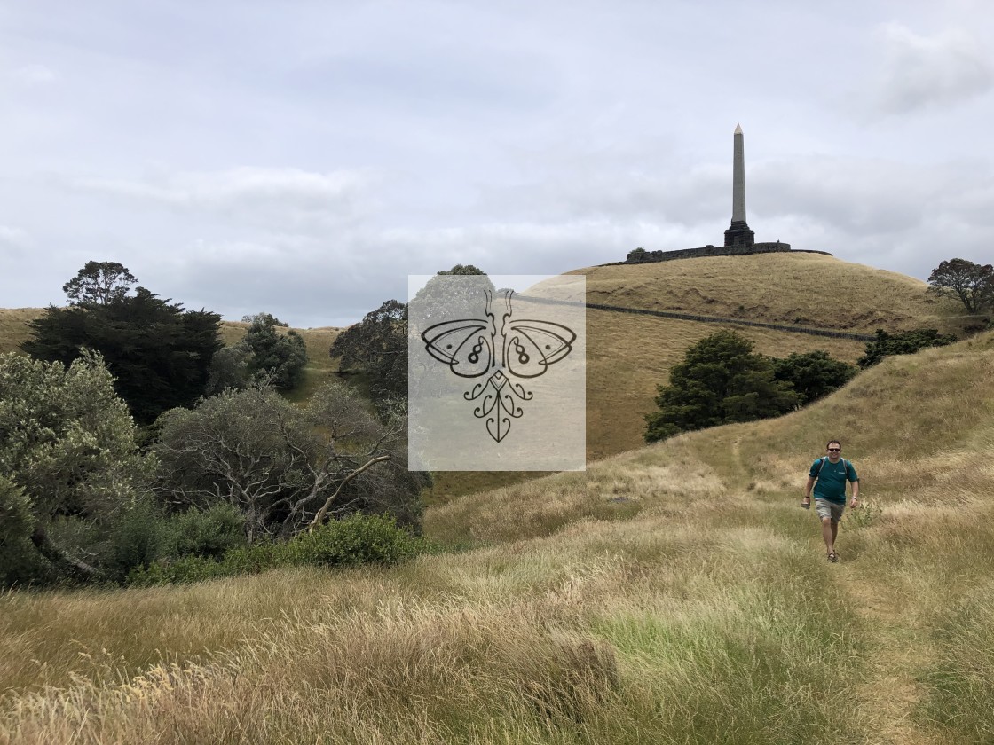 "One Tree Hill, Auckland" stock image