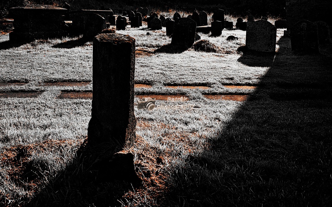 "Frosty Churchyard - Garway, Herefordshire" by Keith Patrak - £10.00 "Frosty Churchyard - Garway, Herefordshire" stock image