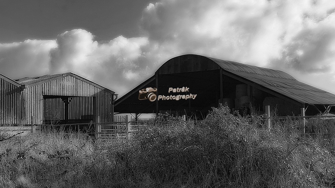 ""Darth Vadar" Barn" by Keith Patrak - £15.00 ""Darth Vadar" Barn" stock image