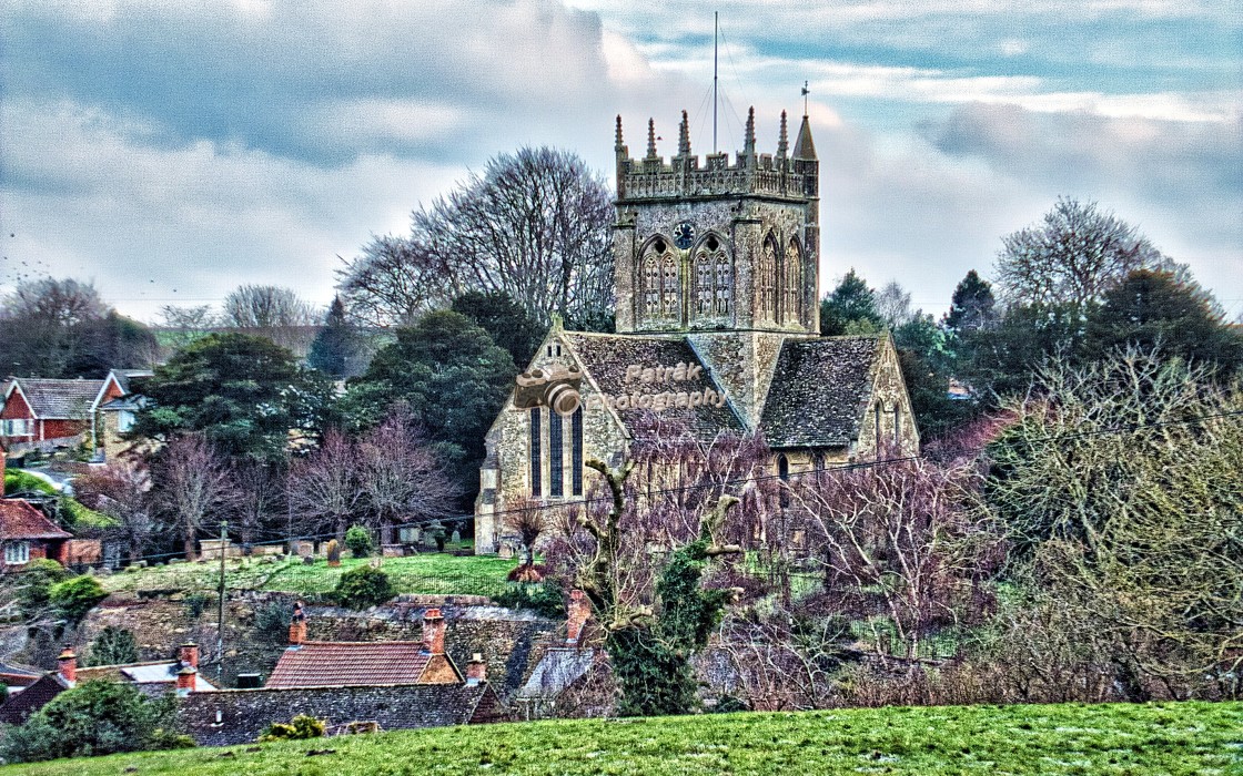 "St Mary's Church - Potterne, Wiltshire, England" by Keith Patrak - £15.00 "St Mary's Church - Potterne, Wiltshire, England" stock image